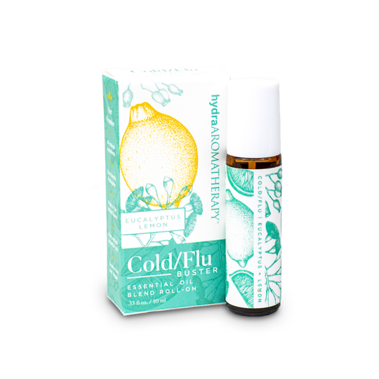 Essential Oil Roll-On - Cold & Flu Buster (eucalyptus & lemon)
